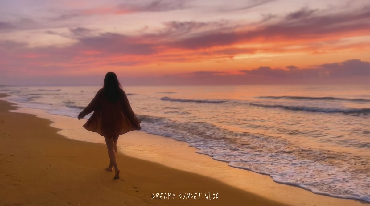 大象传媒海边日落视频